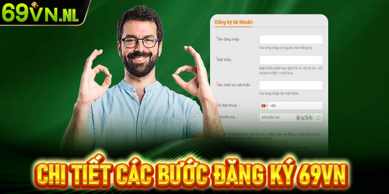 Hướng dẫn chi tiết các bước đăng ký 69vn đơn giản nhất